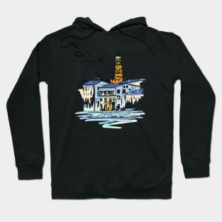 Tower Lamberti in Verona, Italy Hoodie